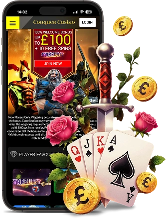 Conquer Casino UK Mobile